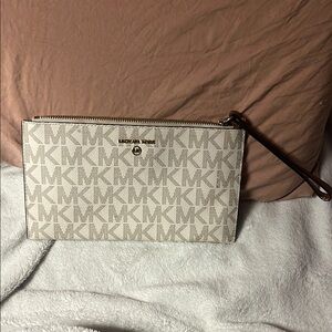 Michael Kors Monogram Wristlet